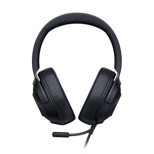 Razer Kraken X Lite black gaming headset main view on white background