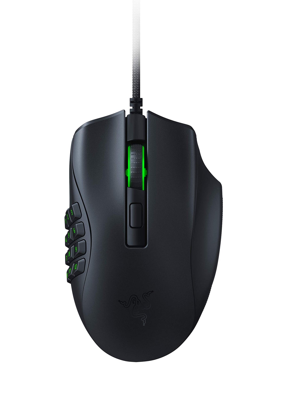 Razer Naga X wired MMO gaming mouse clean main view