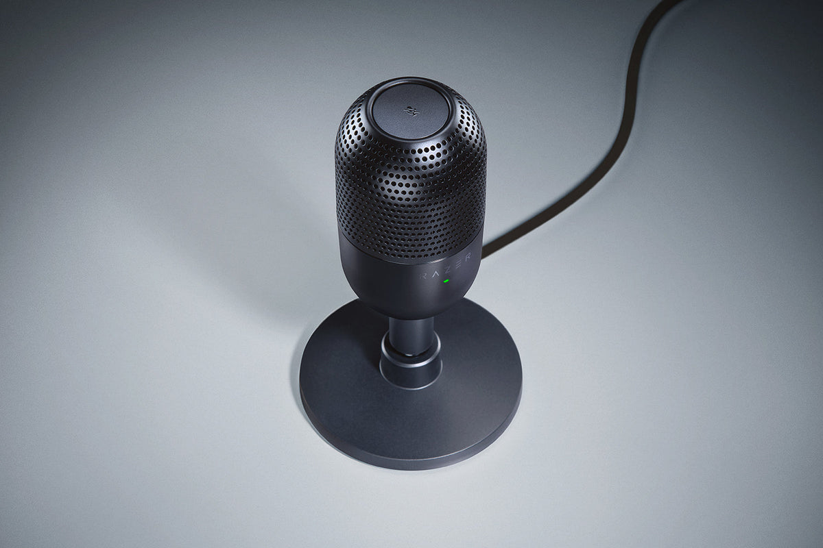 Razer Seiren V3 Mini Black rear angle