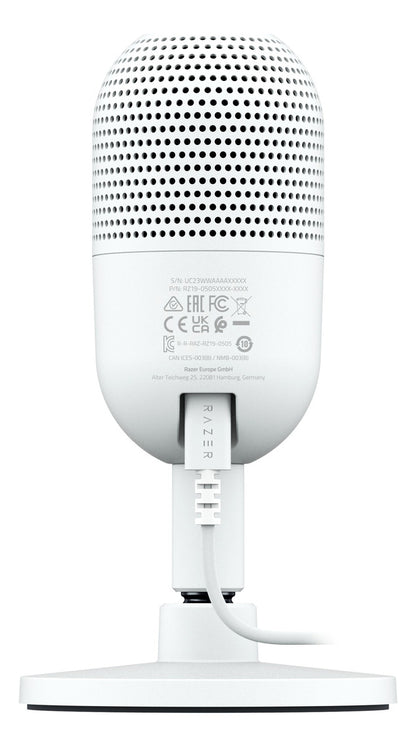 Razer Seiren V3 Mini White rear close-up