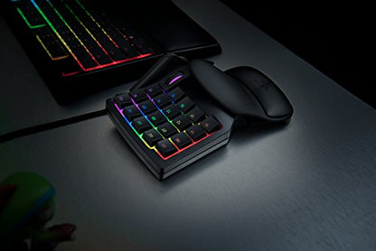 Razer Tartarus V2 gaming keypad angled view