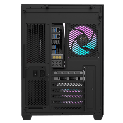 DarkFlash TH285 Black ATX PC Case official view 4
