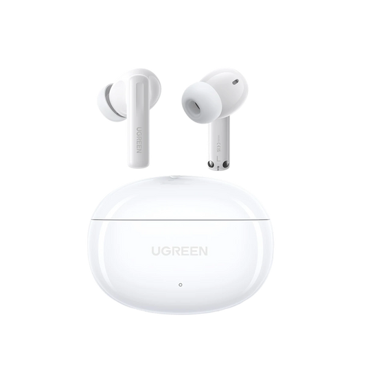 UGREEN HiTune T6S Hybrid ANC Wireless Earbuds White - 45585
