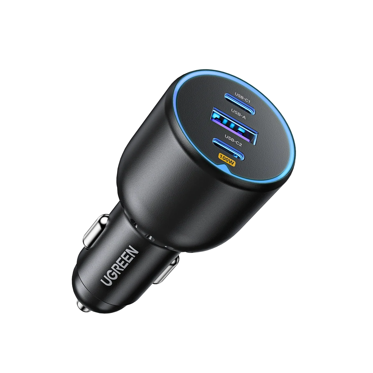 UGREEN 130W 3-Port Fast Car Charger - 90413