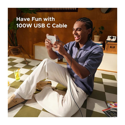 UGREEN L509 USB-C to USB-C 100W LED display braided cable - view 8