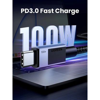 UGREEN L512 USB-C to USB-C 100W braided cable - view 2