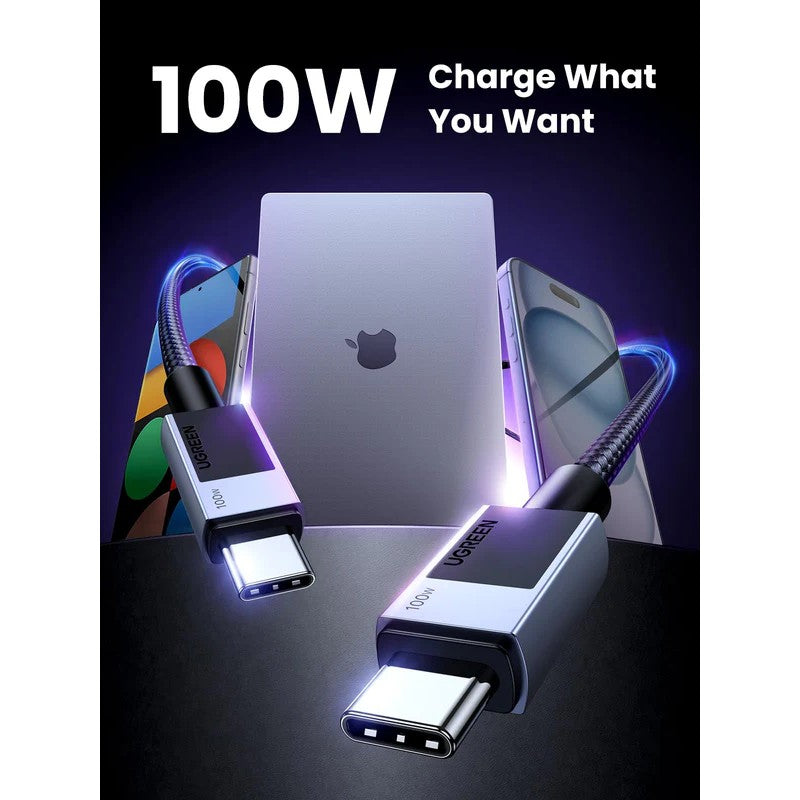 UGREEN L512 USB-C to USB-C 100W braided cable - view 4