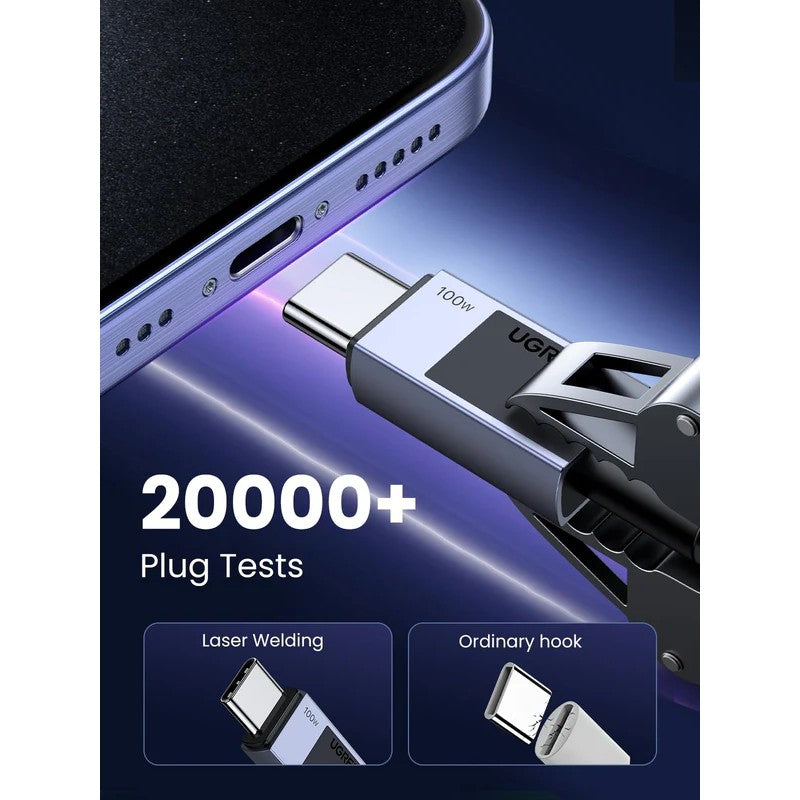 UGREEN L512 USB-C to USB-C 100W braided cable - view 5