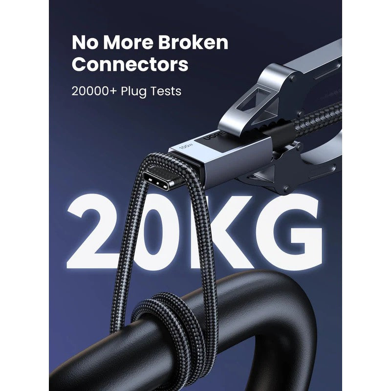 UGREEN L512 USB-C to USB-C 100W braided cable - view 8