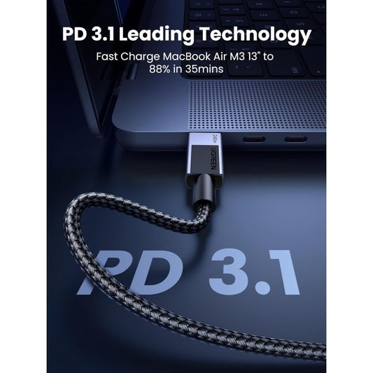 UGREEN L513 USB-C to USB-C 240W braided cable - view 2