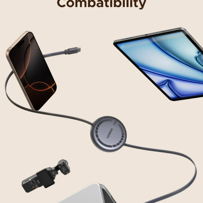 UGREEN Nexode L531 100W retractable USB-C cable - view 4
