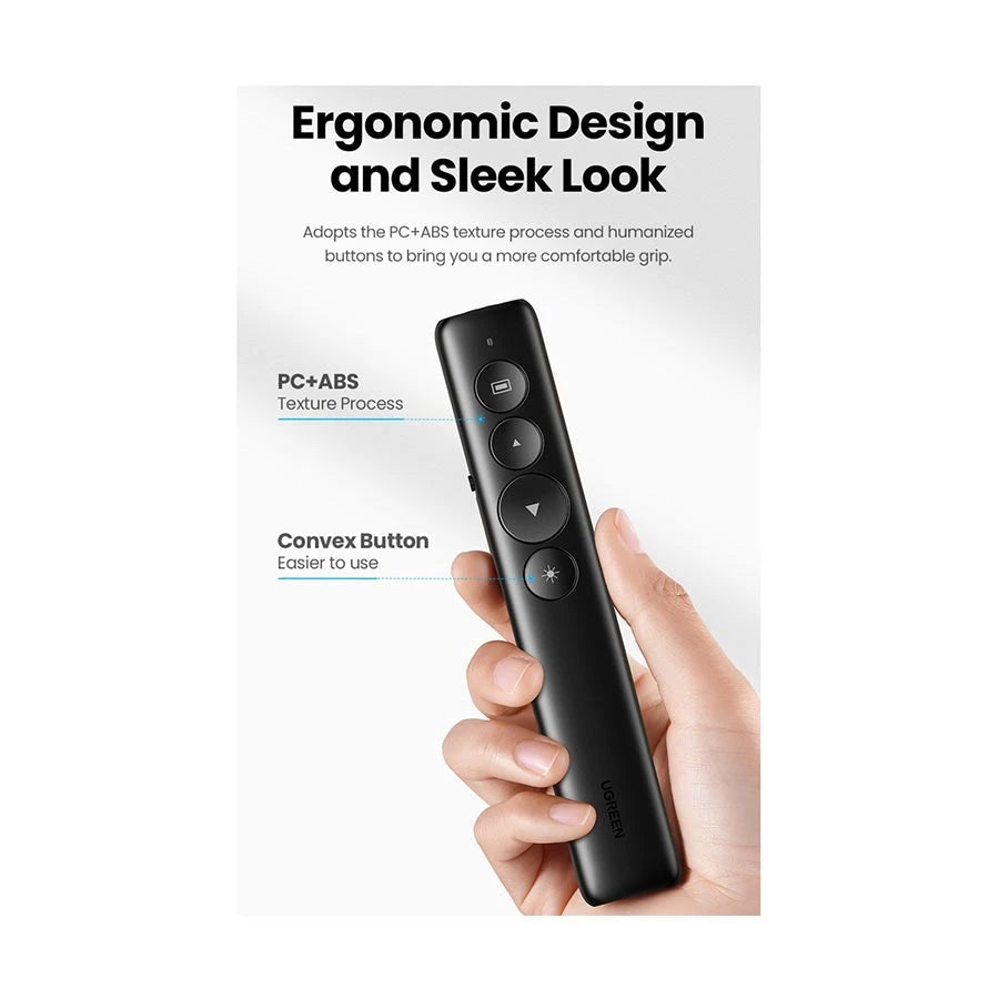 UGREEN LP479 ergonomic presenter design