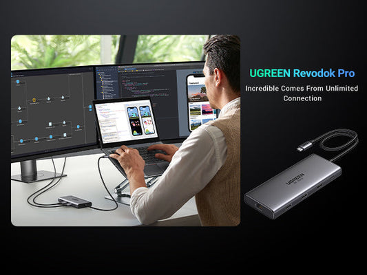 UGREEN Revodok Pro 210 10-in-1 USB-C Hub 15534