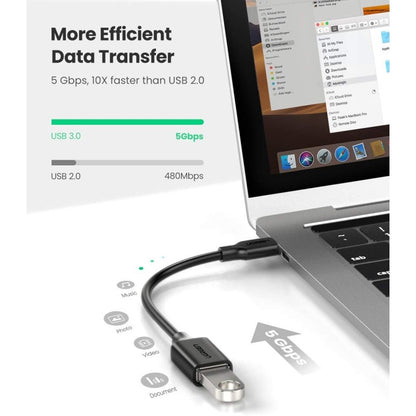 UGREEN US154 USB-C to USB-A OTG cable adapter - view 2