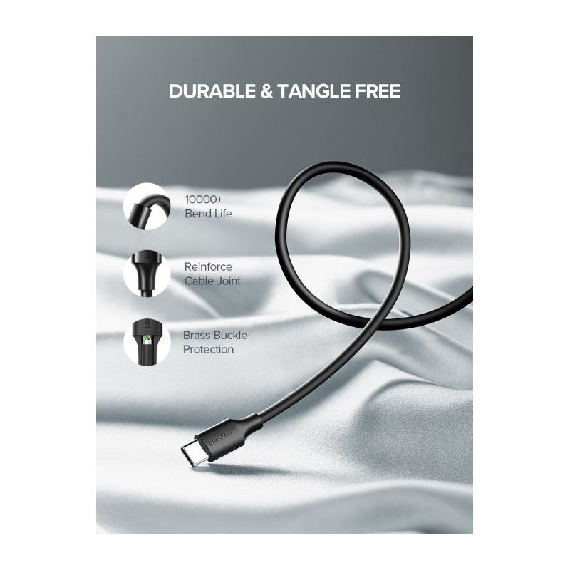 UGREEN US184 USB 3.0 to USB-C fast charging data cable - view 3