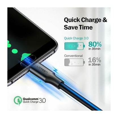 UGREEN US184 USB 3.0 to USB-C fast charging data cable - view 5