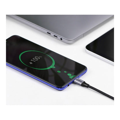 UGREEN US255 angled USB-C to USB-C 60W braided cable - view 3