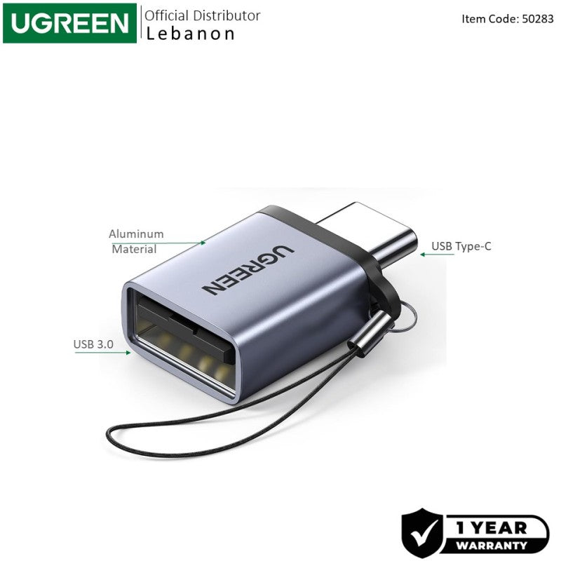 UGREEN US270 USB-C to USB-A OTG adapter - view 1