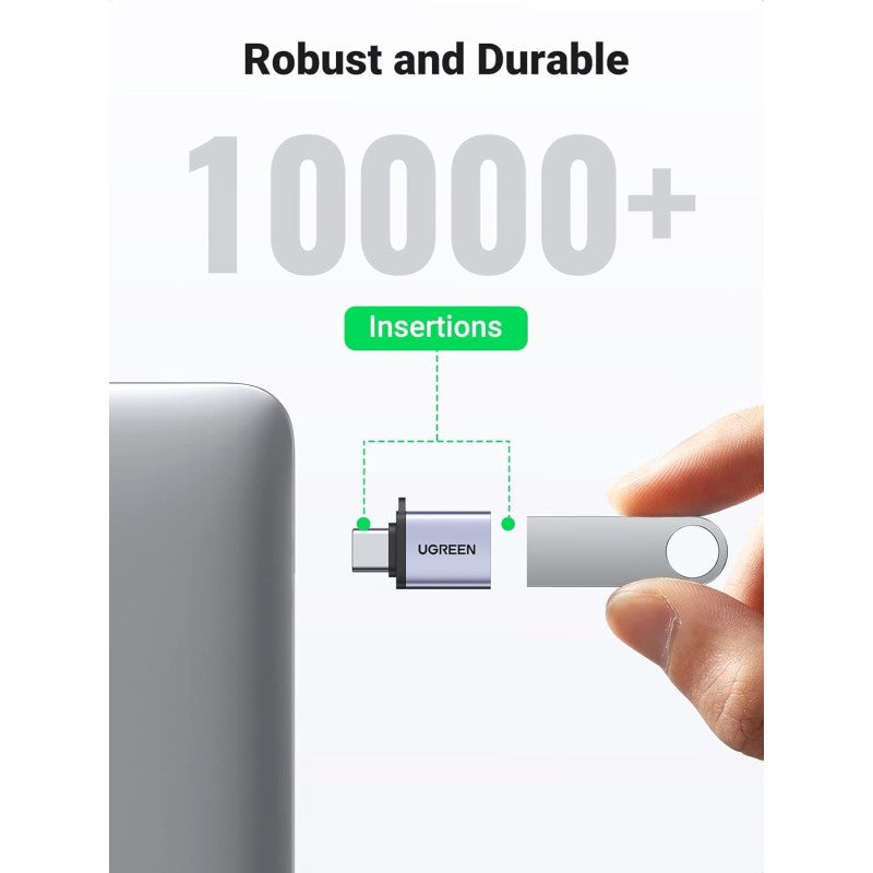 UGREEN US270 USB-C to USB-A OTG adapter - view 3
