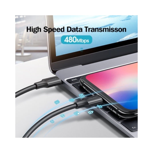 UGREEN US286 USB-C to USB-C 60W charging cable - view 2