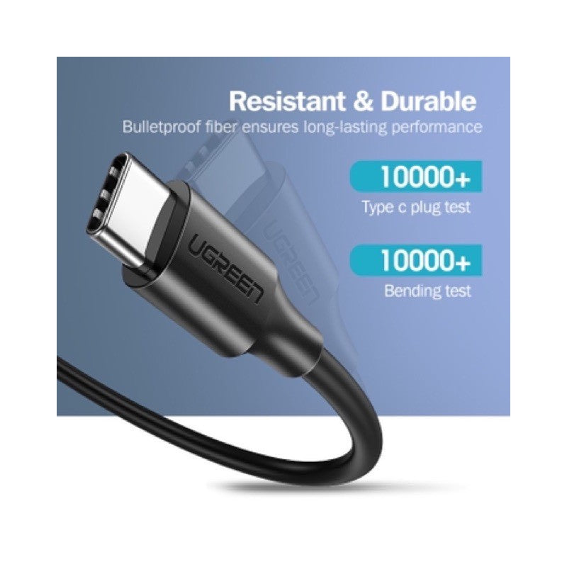 UGREEN US286 USB-C to USB-C 60W charging cable - view 7
