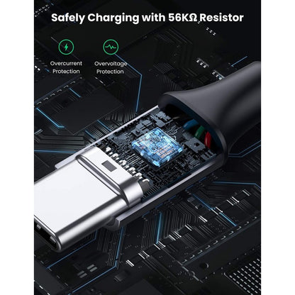 UGREEN US288 USB-A to USB-C braided fast charging cable - view 11