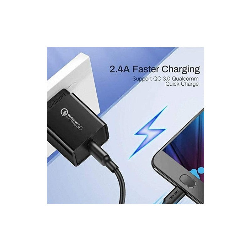 UGREEN US289 USB-A to Micro USB fast charging cable - view 3