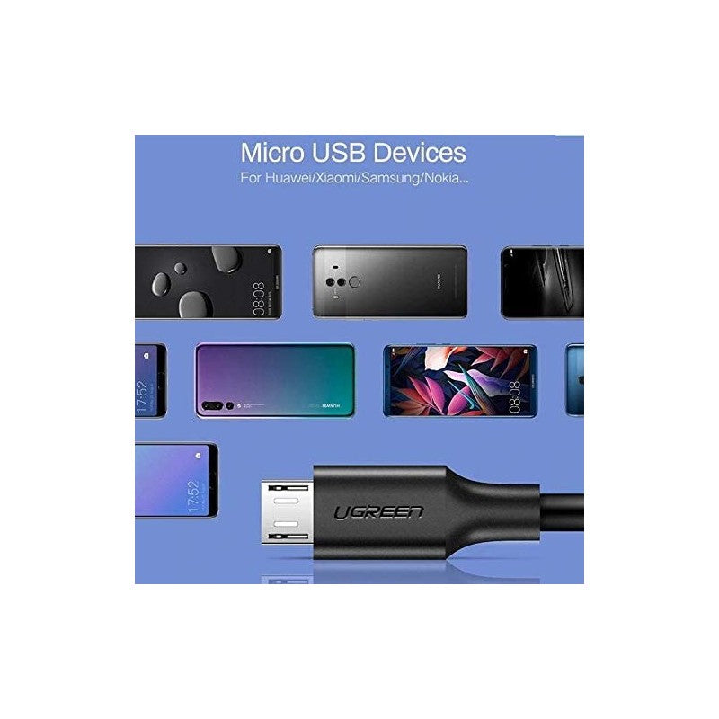 UGREEN US289 USB-A to Micro USB fast charging cable - view 4