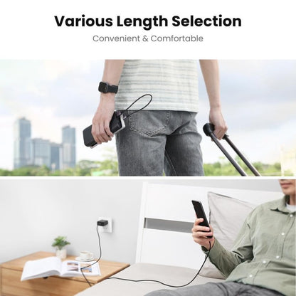 UGREEN US290 USB-A to Micro USB braided fast charging cable - view 6