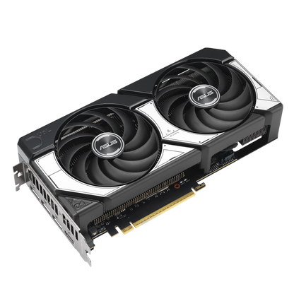 ASUS Dual GeForce RTX 5070 12GB GDDR7 OC Edition DUAL-RTX5070-O12G — top angled