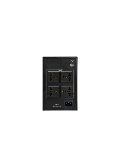 VSUN 1500VA UPS 900W rear ports view