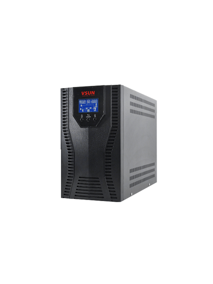 VSUN 2KVA Online UPS 1600W front right angle view