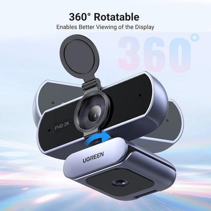 UGREEN CM717 25442 360 degree rotatable webcam