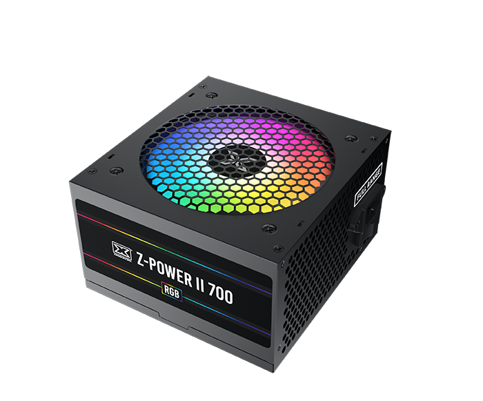 XIGMATEK Z-Power II 700 RGB 500W PSU official main view