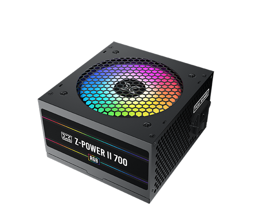 XIGMATEK Z-Power II 700 RGB 500W PSU official main view