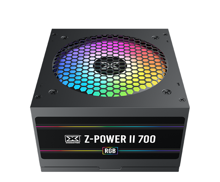 XIGMATEK Z-Power II 700 RGB 500W PSU official view 4