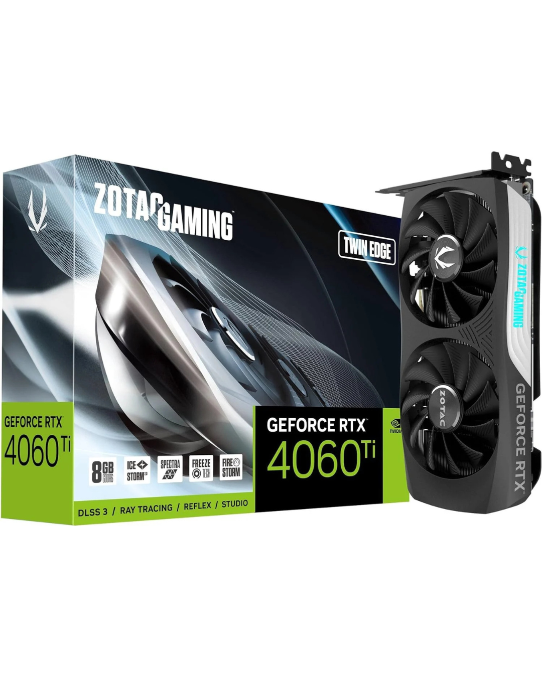 ZOTAC RTX 4060 Ti 8GB Twin Edge – Compact and Powerful Gaming GPU