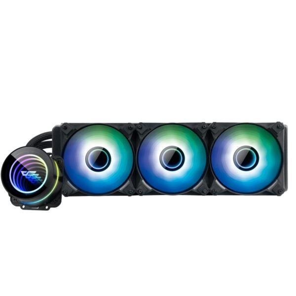 DarkFlash Twister DX 360 V2.6 – 360mm ARGB Liquid CPU Cooler - Image 2