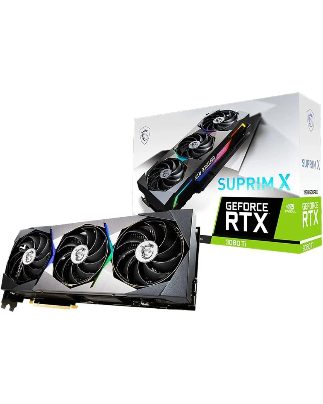 MSI GeForce RTX 3080 Ti SUPRIM X 12GB GDDR6X – Open Box, Premium Gaming Performance