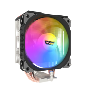 DarkFlash U400 ARGB Air CPU Cooler – High-Performance Cooling with 120mm RGB Fan & 4 Heat Pipes for Intel & AMD CPUs.