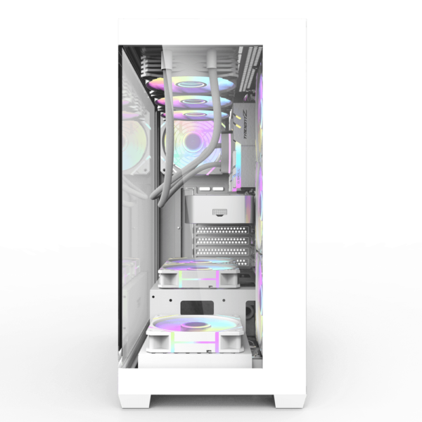 DarkFlash DS900 ATX PC Case White - Image 2