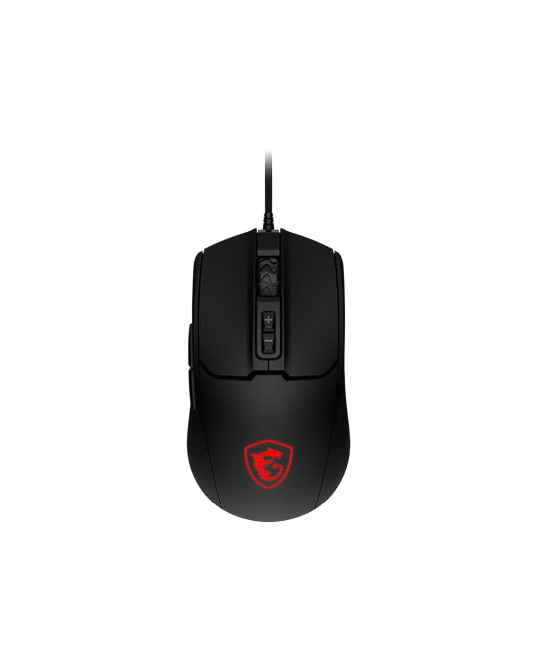 MSI FORGE GM100 Gaming Mouse – Adjustable DPI, RGB Lighting, and Ergonomic Grip for Precision Gaming
