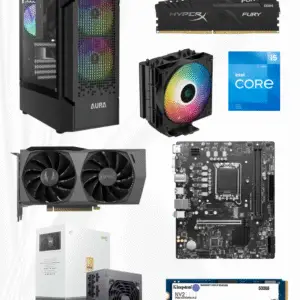 Core i5 Gaming PC with Zotac RTX 3060 Ti and RGB lighting