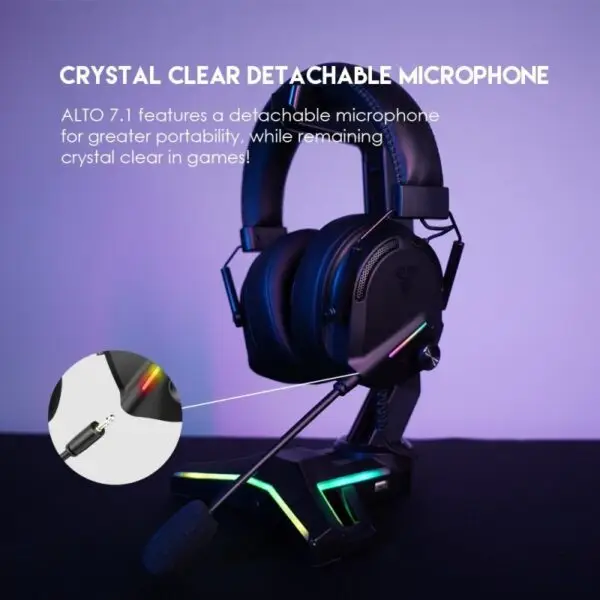 Fantech HG26 ALTO 7.1 Gaming Headset - Black - Image 6
