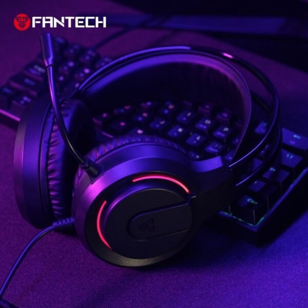 Fantech HQ53 FLASH Gaming Headset – Black - Image 5
