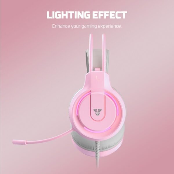 Fantech HQ53 FLASH Gaming Headset – Pink - Image 5