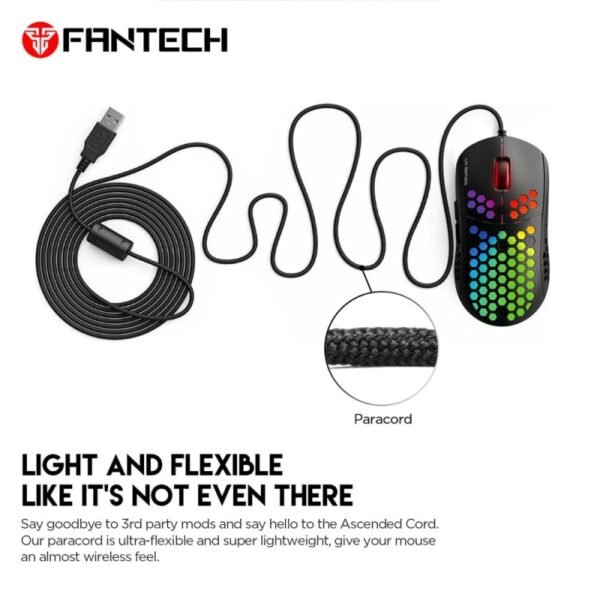 Fantech UX2 RAPTOR Gaming Mouse - PIX ART 12000DPI - Image 4