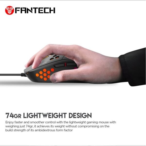 Fantech UX2 RAPTOR Gaming Mouse - PIX ART 12000DPI - Image 7