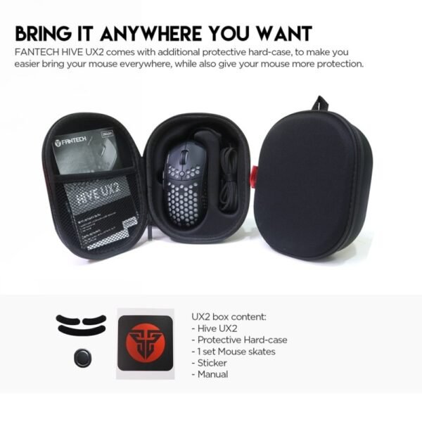 Fantech UX2 RAPTOR Gaming Mouse - PIX ART 12000DPI - Image 9