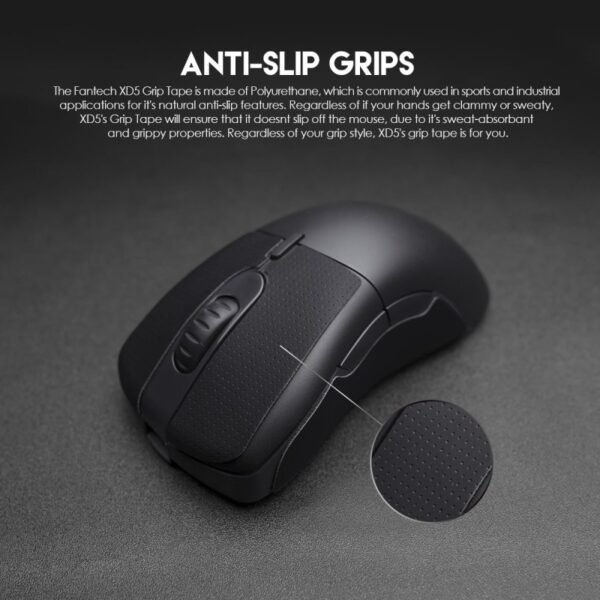 Fantech XD5 HELIOS GO Wireless Gaming Mouse – Black - Image 5